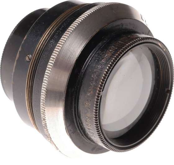 Makro Plasmat 2.7/75mm Black Exakta camera Hugo Meyer rare f2.7 lens f=75mm