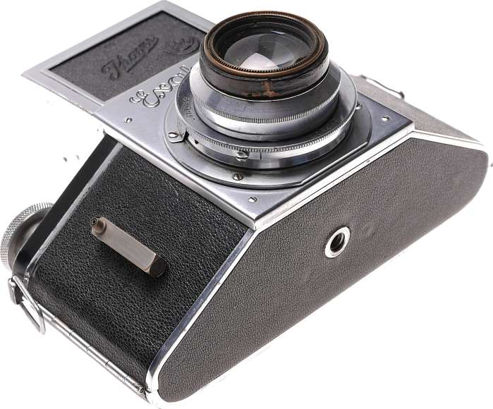 Makro Plasmat 2.7/75mm CHROME Exakta camera Hugo Meyer rare f2.7 lens f=75mm