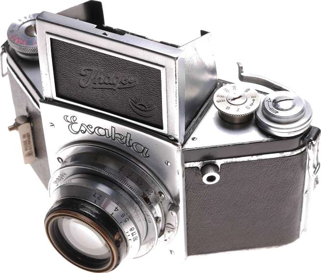 Makro Plasmat 2.7/75mm CHROME Exakta camera Hugo Meyer rare f2.7 lens f=75mm