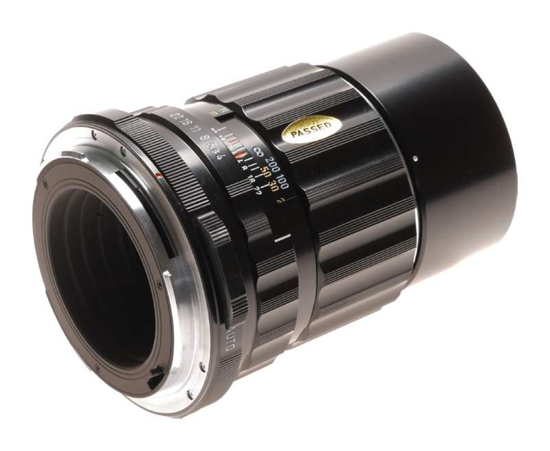 PENTAX 6x7 camera lens 4/200 SMC Takumar f=200mm f4 boxed Mint-