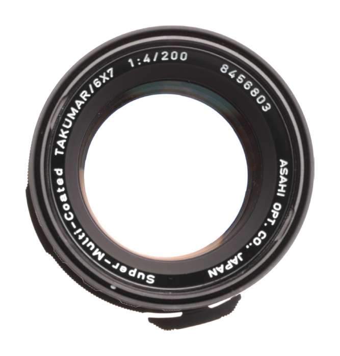 PENTAX 6x7 camera lens 4/200 SMC Takumar f=200mm f4 boxed Mint-