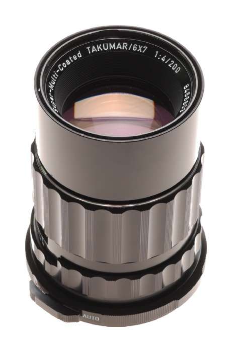 PENTAX 6x7 camera lens 4/200 SMC Takumar f=200mm f4 boxed Mint-