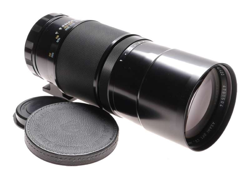 PENTAX 6x7 camera lens 4/400 SMC Takumar f=400mm f4 boxed Mint-