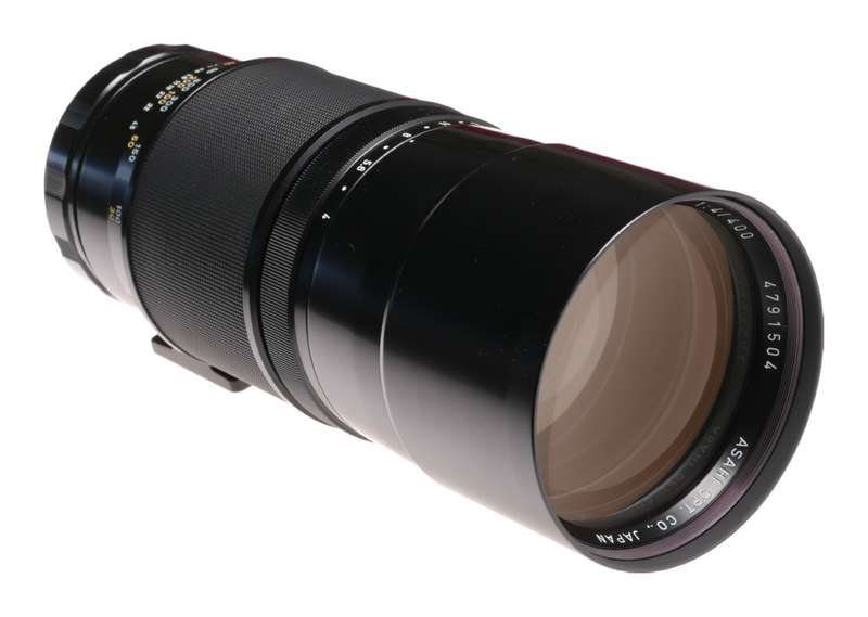 PENTAX 6x7 camera lens 4/400 SMC Takumar f=400mm f4 boxed Mint-