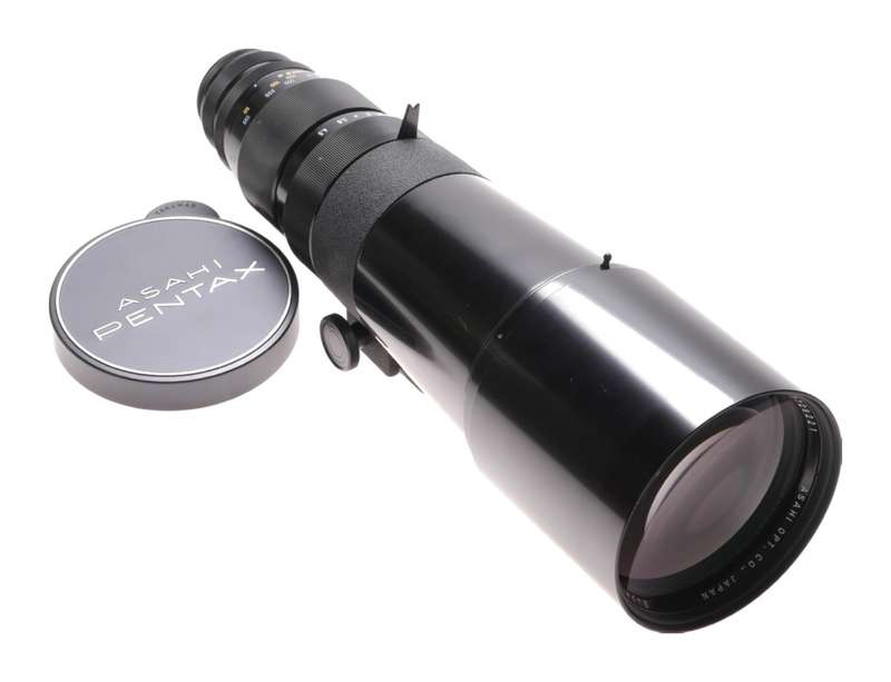 PENTAX SLR camera lens 4/500 SMC Takumar f=500mm f4 boxed Mint-