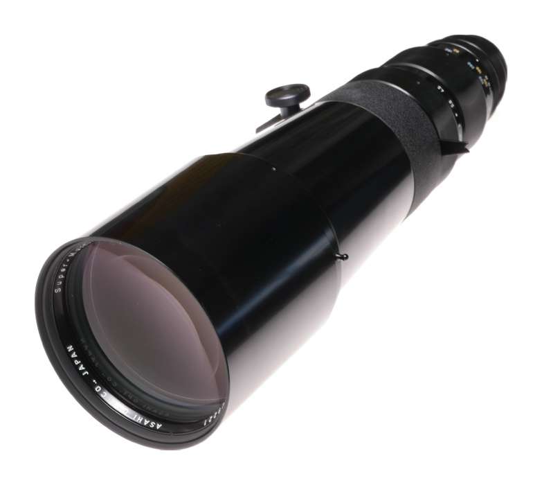 PENTAX SLR camera lens 4/500 SMC Takumar f=500mm f4 boxed Mint-