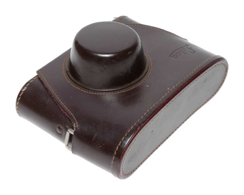 Ever ready Leica leather case with neck strap Leitz Wezlar original