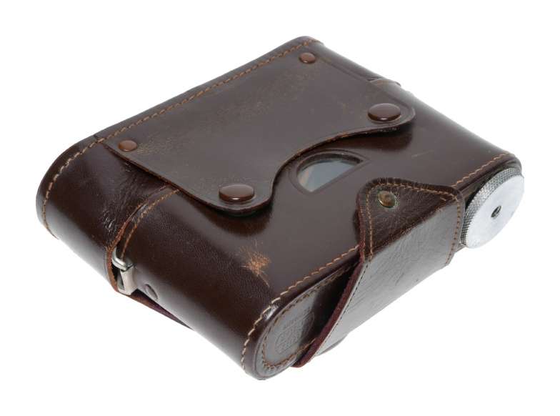 Ever ready Leica leather case with neck strap Leitz Wezlar original