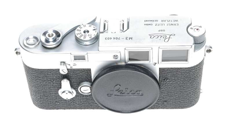 Just serviced Leica M3 the classic RF 35mm film camera rangefinder body