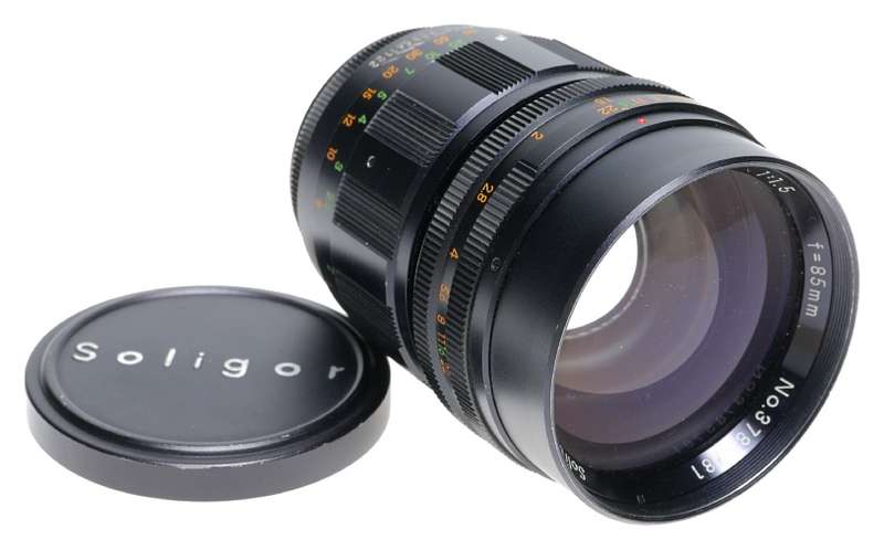 Soligor 1.5 f=85mm Fast tele lens rare 1.5/85 mm portrait bokeh dream rare