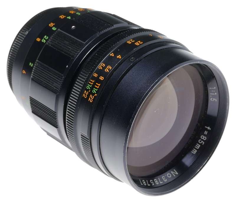 Soligor 1.5 f=85mm Fast tele lens rare 1.5/85 mm portrait bokeh dream rare