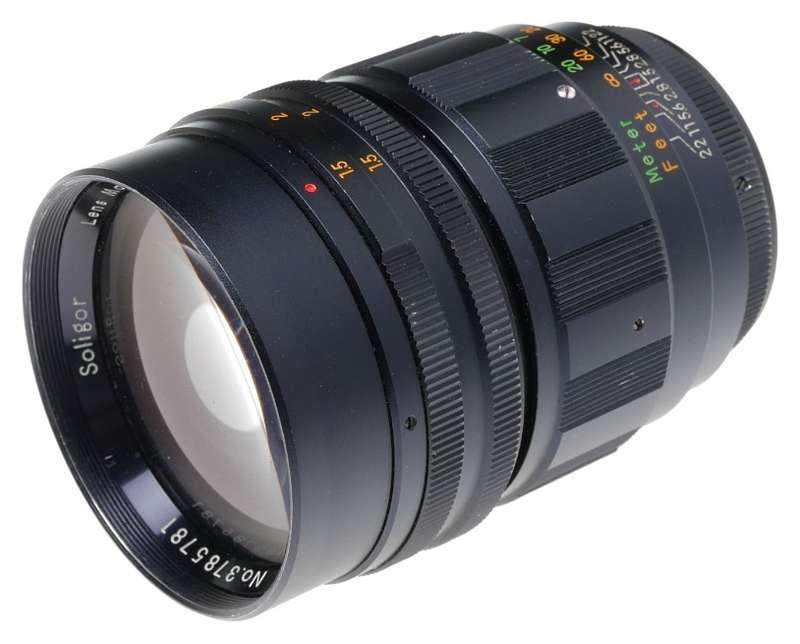 Soligor 1.5 f=85mm Fast tele lens rare 1.5/85 mm portrait bokeh dream rare