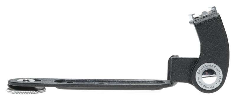 Leica M camera flash bracket grip hot shoe attachment flexible arm Leitz