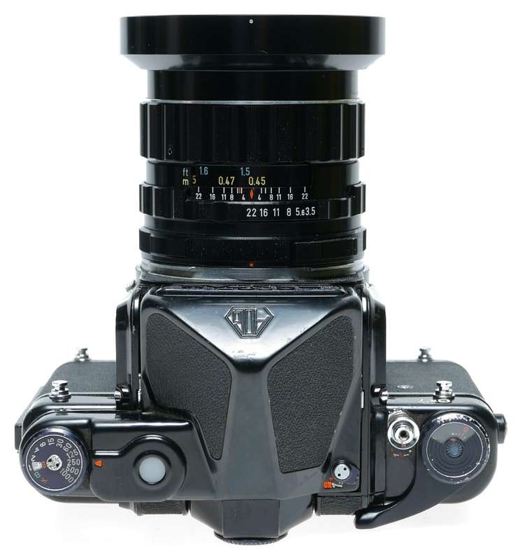 Pentax 6x7 large format film camera outfit many lenses 3.5/55mm manuals tubes