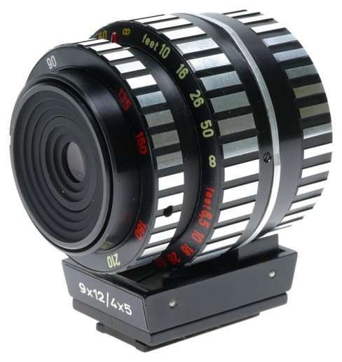 Linhof Universal multi focal 4x5 large format viewfinder Super Technika camera