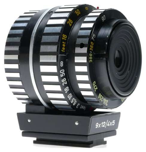 Linhof Universal multi focal 4x5 large format viewfinder Super Technika camera