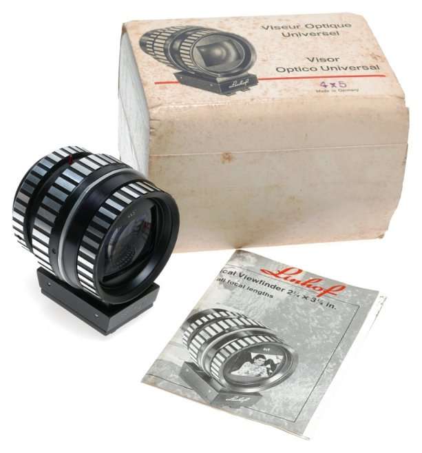 Linhof Universal multi focal 4x5 large format viewfinder Super Technika camera