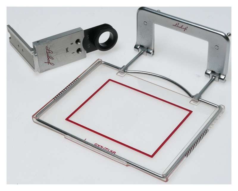 Linhof 9x12 T Super Technika rare clip on finder sports universal 4x5 camera