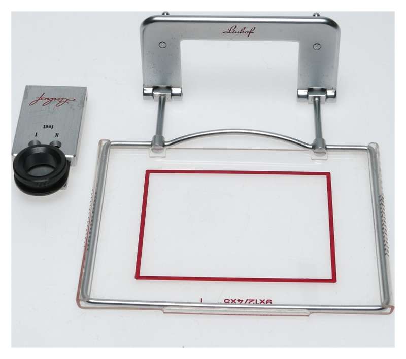 Linhof 9x12 T Super Technika rare clip on finder sports universal 4x5 camera