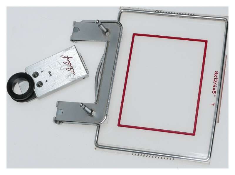 Linhof 9x12 T Super Technika rare clip on finder sports universal 4x5 camera