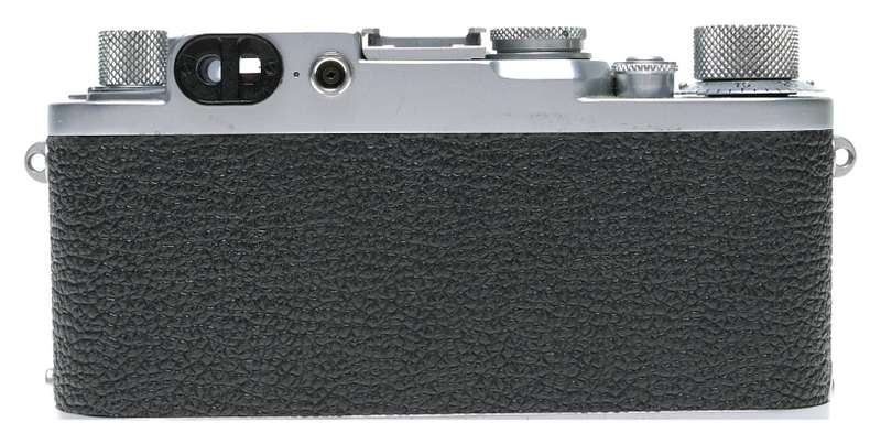 Leica IIIf film camera LTM red dial self timer red scale Elmar 3.5/50 mm lens