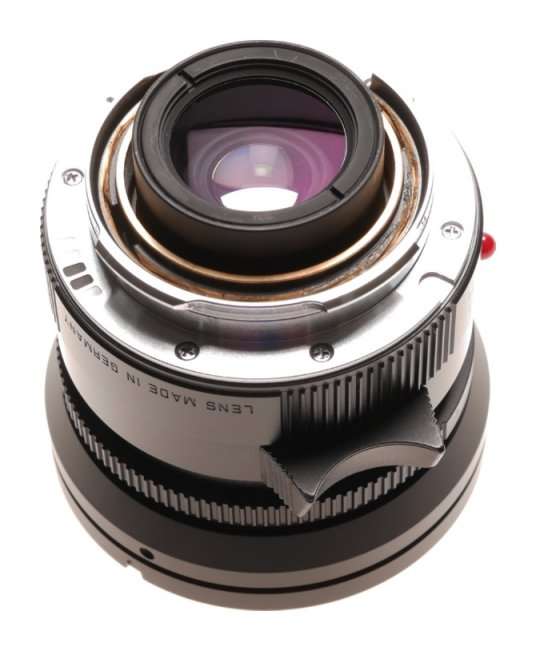 Leica Elmarit-M 2.8/21mm ASPH. lens 11135 wide angle 6-Bit caps hood f21
