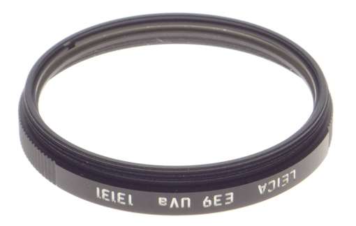 E 39 13131 Leica rangefinder Filter UVa E39 Black Mint boxed summicron 50mm F2