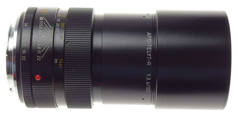 mint- Leica Apo-Telyt-R 1:3.4/180mm SLR camera lens Canada rare f=180 caps 11242