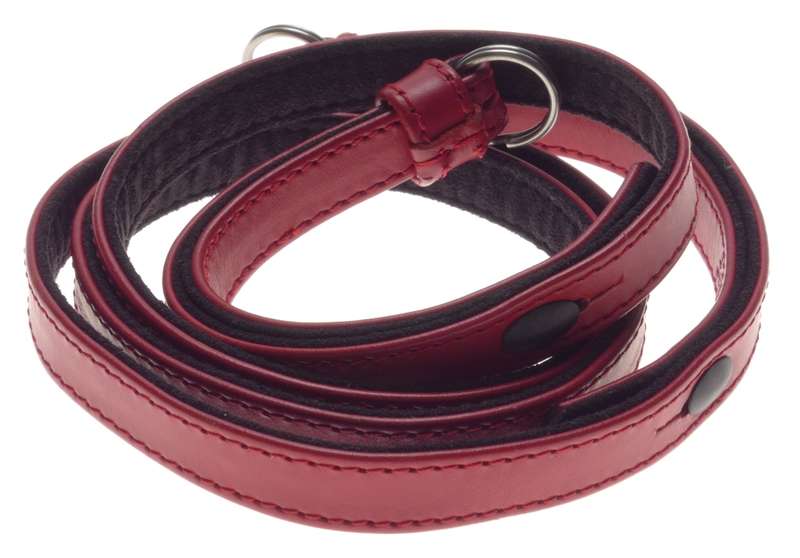 14457 Leica MINT Red leather camera strap for M10 M240 digital and analog camera