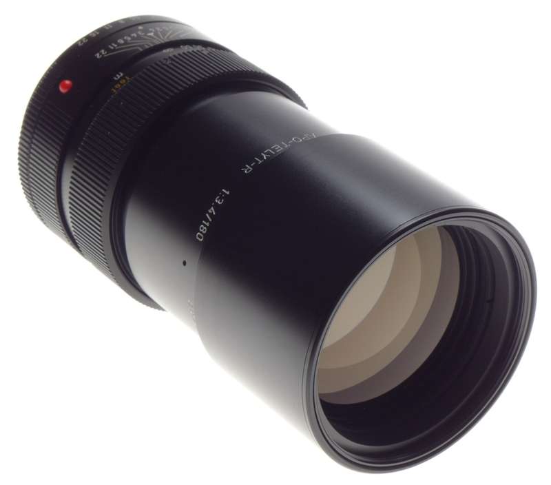 mint- Leica Apo-Telyt-R 1:3.4/180mm SLR camera lens Canada rare f=180 caps 11242