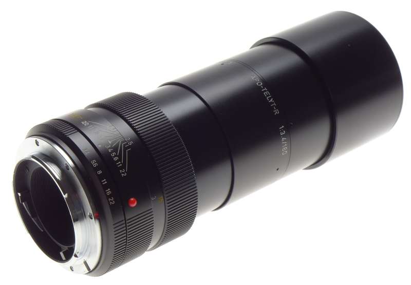 mint- Leica Apo-Telyt-R 1:3.4/180mm SLR camera lens Canada rare f=180 caps 11242