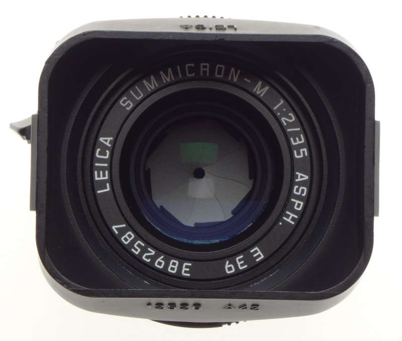 LEICA Summicron-M 1:2/35 ASPH. E39 f=35mm Wide angle camera lens caps hood BOKEH