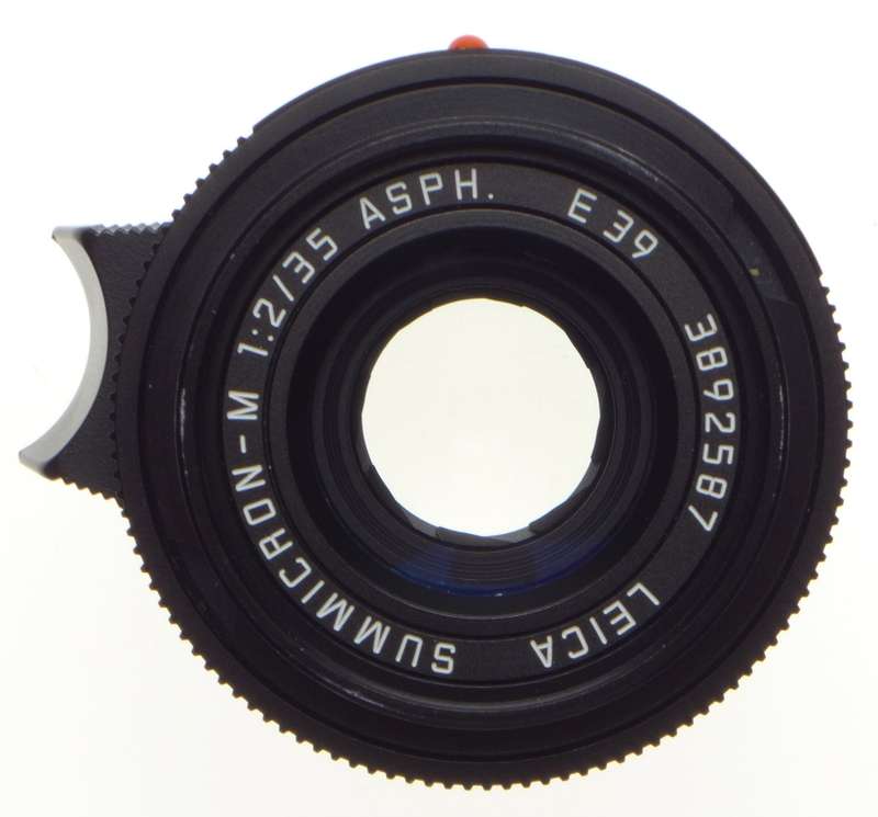LEICA Summicron-M 1:2/35 ASPH. E39 f=35mm Wide angle camera lens caps hood BOKEH