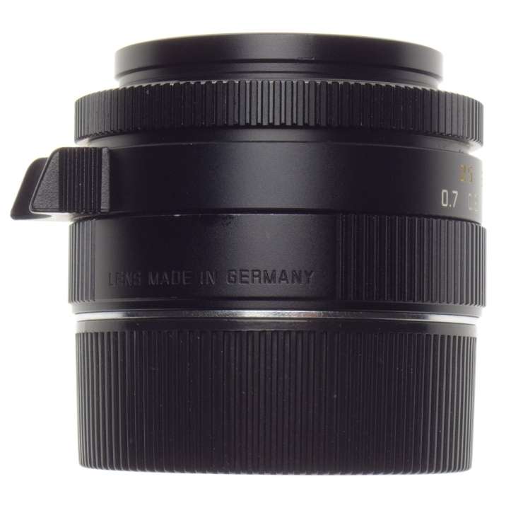 LEICA Summicron-M 1:2/35 ASPH. E39 f=35mm Wide angle camera lens caps hood BOKEH