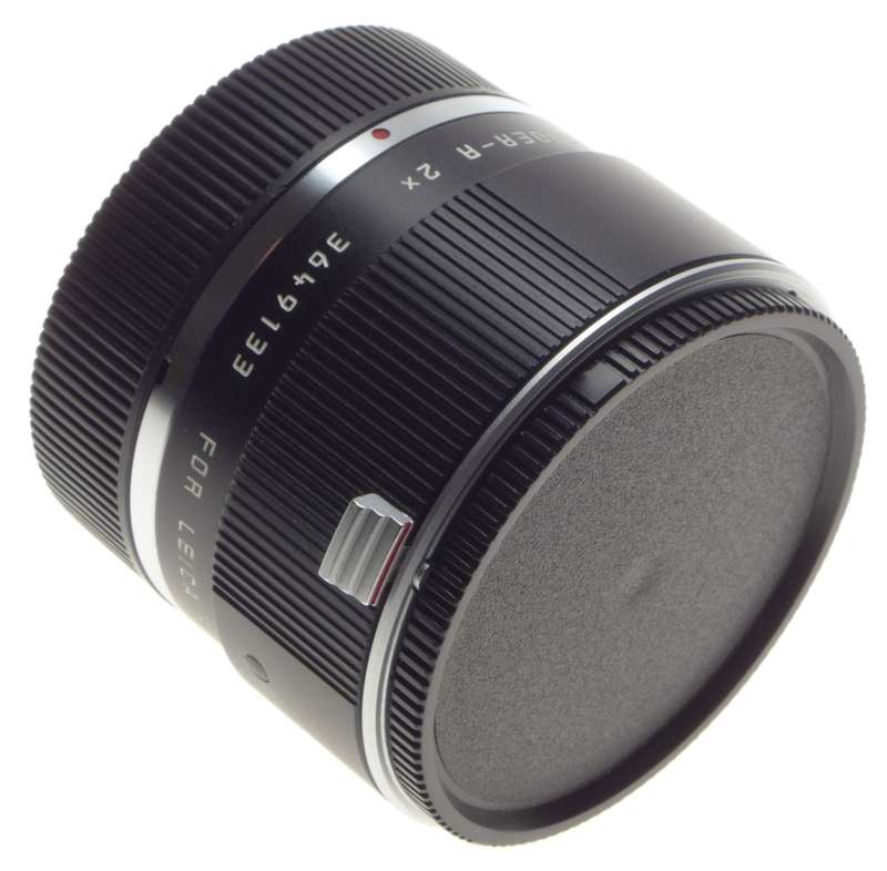 11262 LEICA APO-EXTENDER-R 2x converter SLR camera lens MINT boxed caps papers