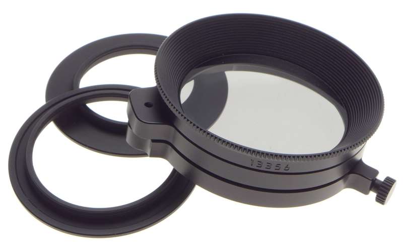 BOX Leica polarizing pol filter M 13356 universal swing out case e39 e46 adapter
