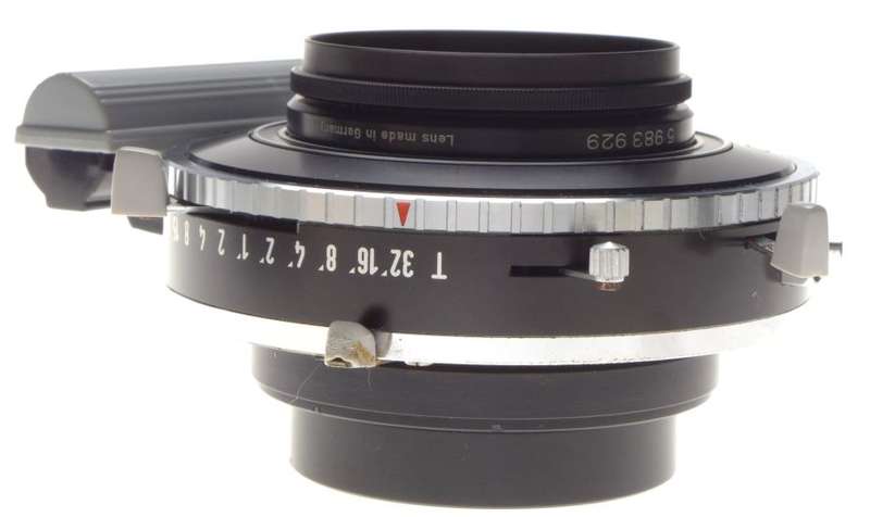 RODENSTOCK Imagon rare lens compur electronic 3 box hood f=250mm used condition