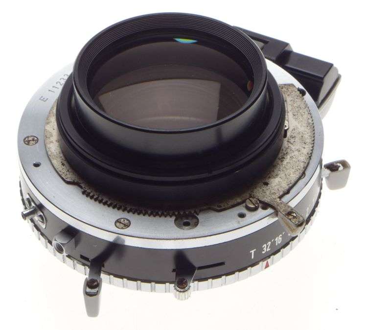 RODENSTOCK Imagon rare lens compur electronic 3 box hood f=250mm used condition