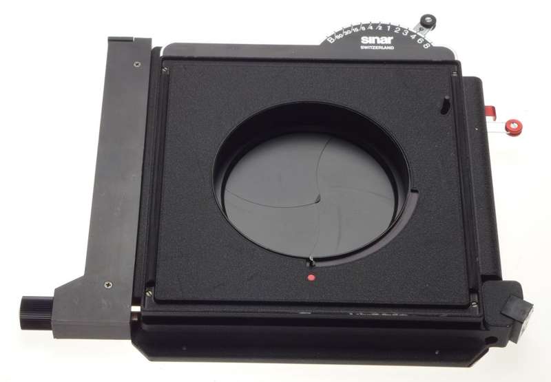 SINAR DB Automatic Copal Shutter auto aperature large format long cable release