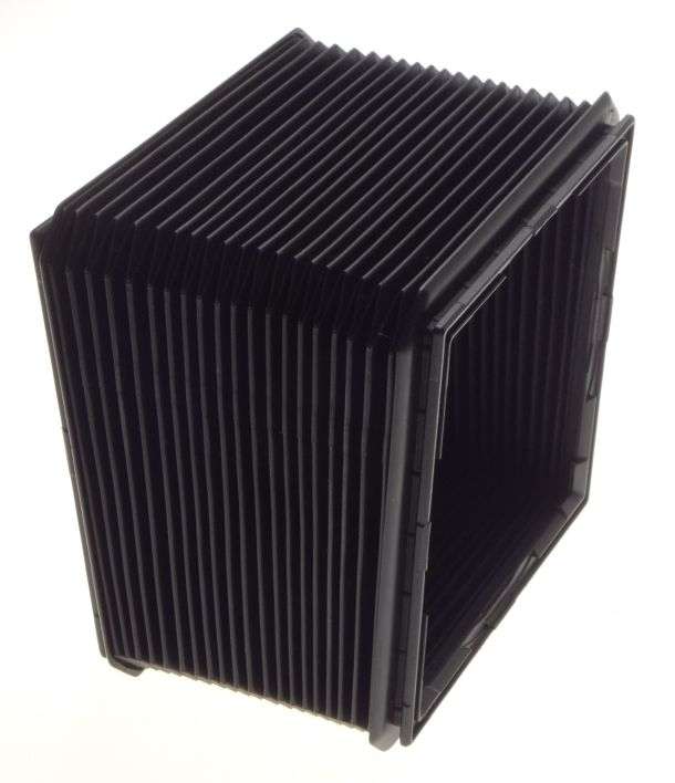 SINAR F 4x5 bellows field camera large format compendium lens hood shade square