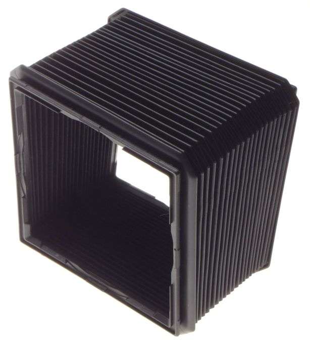 SINAR F 4x5 bellows field camera large format compendium lens hood shade square