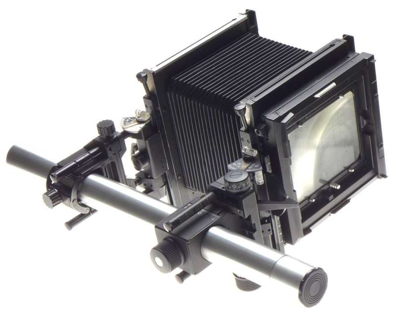 Sinar 4x5 F1 large format monorail field camera cased