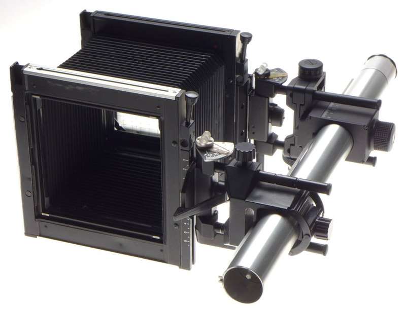 Sinar 4x5 F1 large format monorail field camera cased