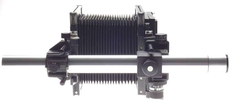 Sinar 4x5 F1 large format monorail field camera cased