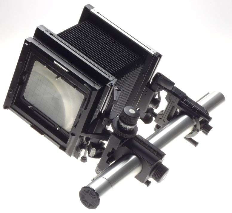 Sinar 4x5 F1 large format monorail field camera cased