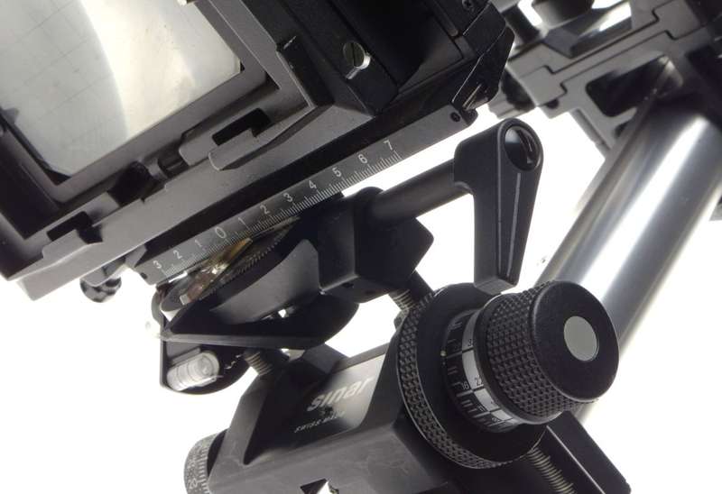Sinar 4x5 F1 large format monorail field camera cased