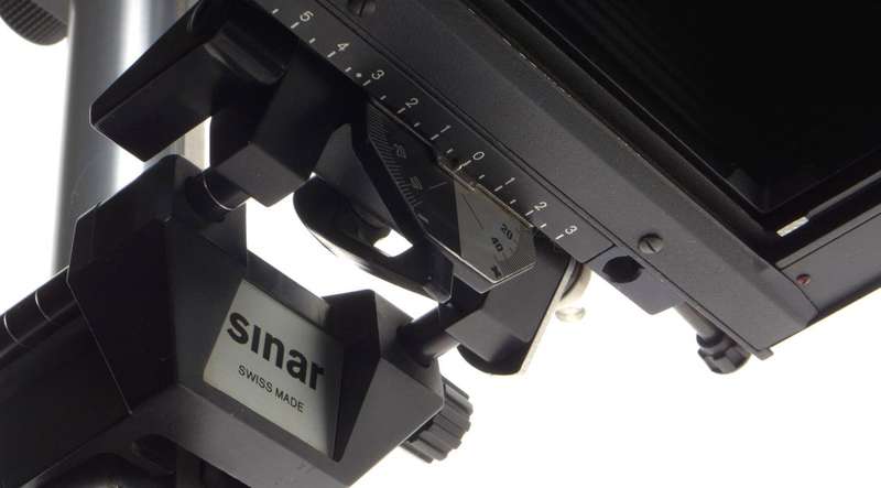 Sinar 4x5 F1 large format monorail field camera cased