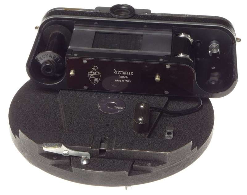 RECTAFLEX ROTOR 3 lens turret vintage rare film camera Voigtlander Ultron 2/50mm