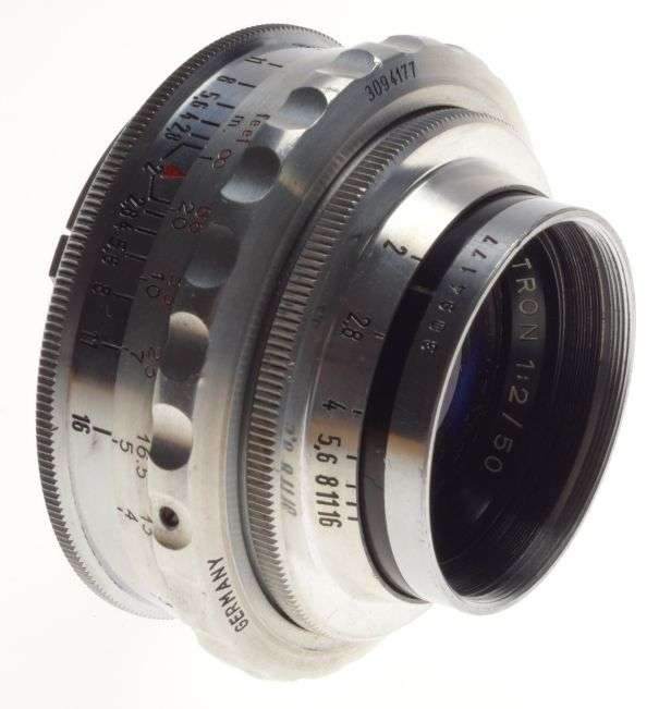 RECTAFLEX ROTOR 3 lens turret vintage rare film camera Voigtlander Ultron 2/50mm