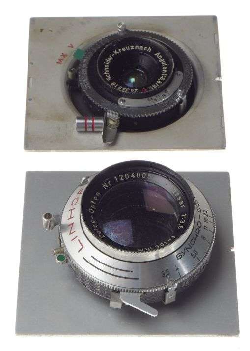 Linhof Super Technika IV 6x9 set 2x lenses Zeiss opton 1:3.5/105 Tessar 6.8/65mm